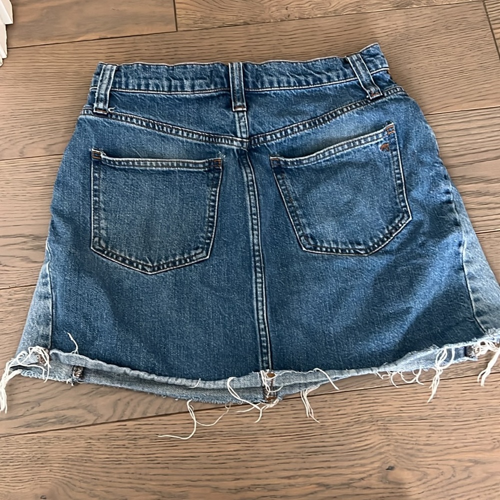 Madewell Patchwork Mini Skirt - image 5